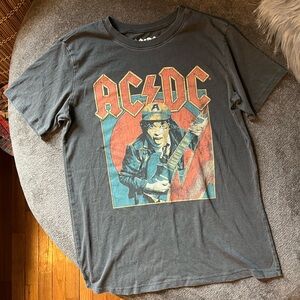 AC/DC European Tour Graphic Short Sleeve Band Tee